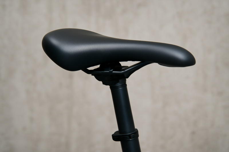 selle de vélo ajustée sur tige